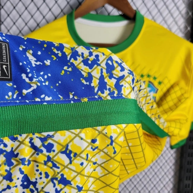 Nova Camisa da Seleção Brasileira EDIÇAO ESPECIAL Amarelo e Azul