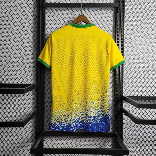 Nova Camisa da Seleção Brasileira EDIÇAO ESPECIAL Amarelo e Azul