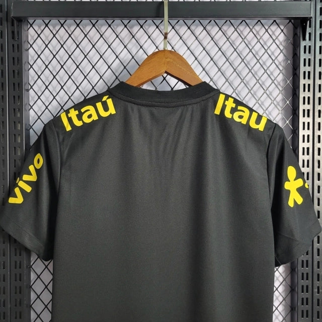 Nova Camisa da Seleção Brasileira PRÉ JOGO Preta