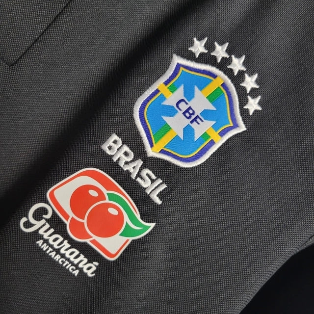 Nova Camisa da Seleção Brasileira PRÉ JOGO Preta