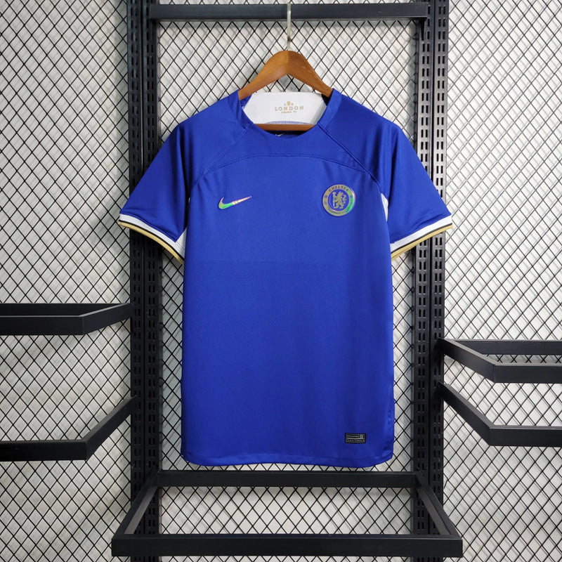 Nova Camisa Chelsea 1 Torcedor 2023/24 [FRETE GRÁTIS]