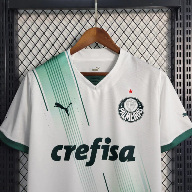 Nova Camisa Palmeiras Branca Puma 2023/24 [FRETE GRÁTIS]