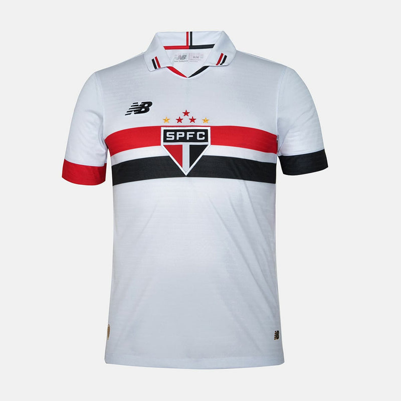 Nova Camisa Principal New Balance São Paulo 2024/25 [FRETE GRÁTIS]