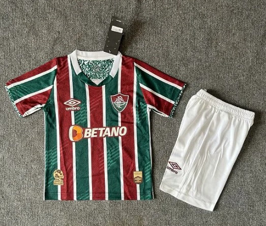 Kit Infantil Nova Camisa + Shorts do Fluminense - 2024/2025