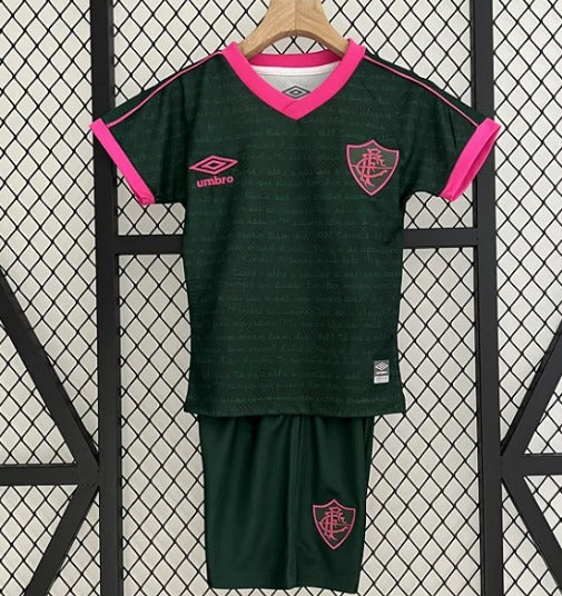 Kit Infantil Nova Camisa 3 + Shorts do Fluminense - 2023/2024