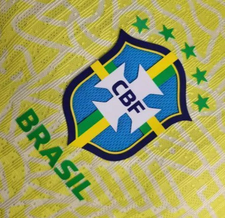 CAMISA BRASIL HOME (1) 2024 NIKE JOGADOR MASCULINA MANGA LONGA (FRETE GRÁTIS)