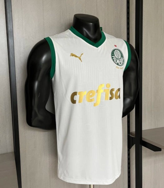 Camisa Puma Palmeiras II 2024/25 Branca - Regata (FRETE GRÁTIS)