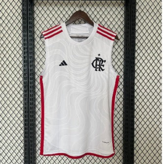 Nova Regata II Flamengo Adidas 2024/2025 Branca [FRETE GRÁTIS]