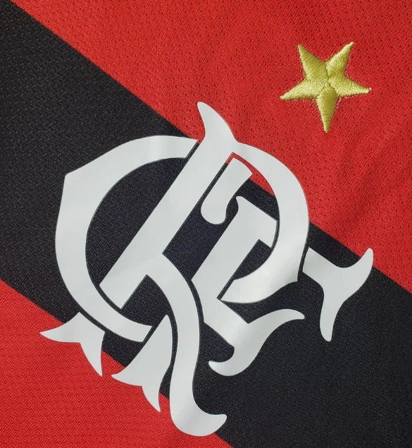 Camisa Flamengo Retrô 2009 Vermelha e Preta [FRETE GRÁTIS]