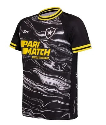 Nova Camisa 4 Botafogo Reebok 2024/25 Preta [FRETE GRÁTIS]