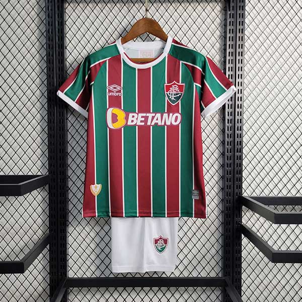 Kit Infantil Nova Camisa 1 + Shorts do Fluminense - 2023/2024