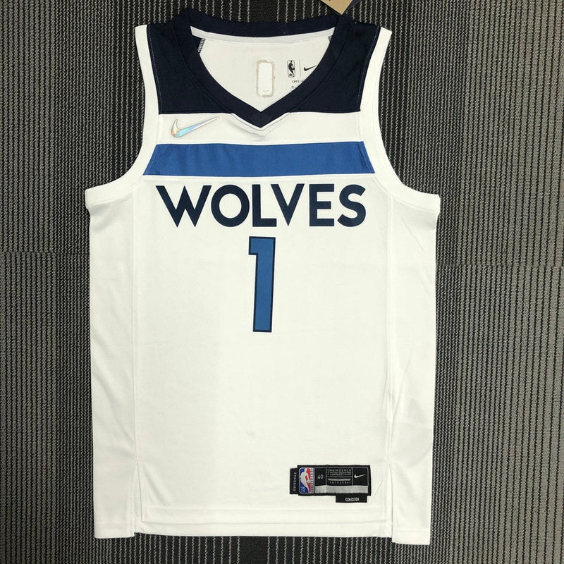 Camisa Regata NBA Nike Minnesota Timberwolves 2022/2023 Branca