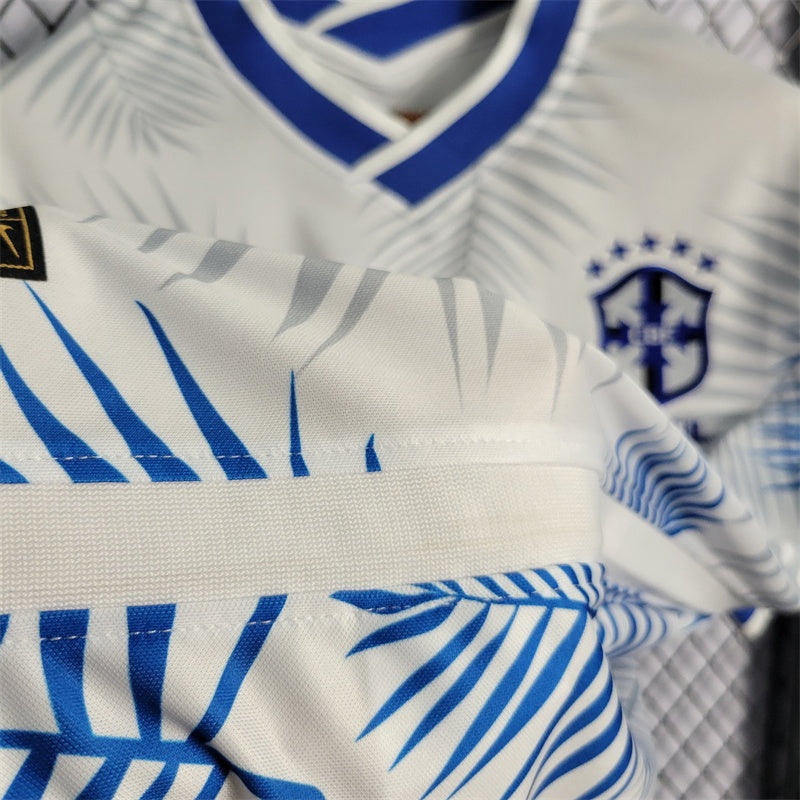 Camisa Nike do Brasil - Branco Tropical [PERSONALIZÁVEL]