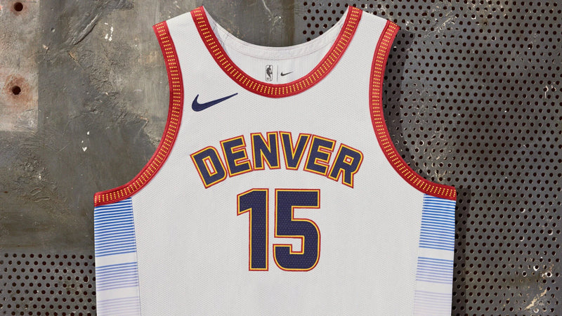 Camisa Regata NBA Denver Nuggets Branca 2023