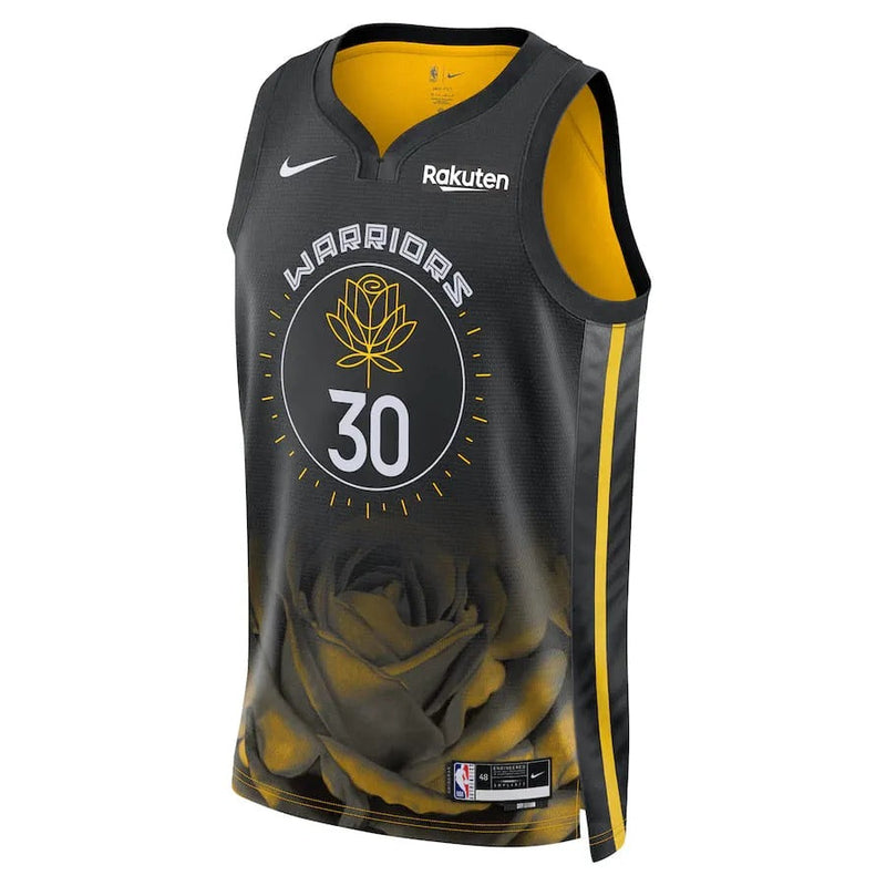 Camiseta NBA Regata Golden State Warriors 2022/2023 Nike Masculina - Preta e Amarela